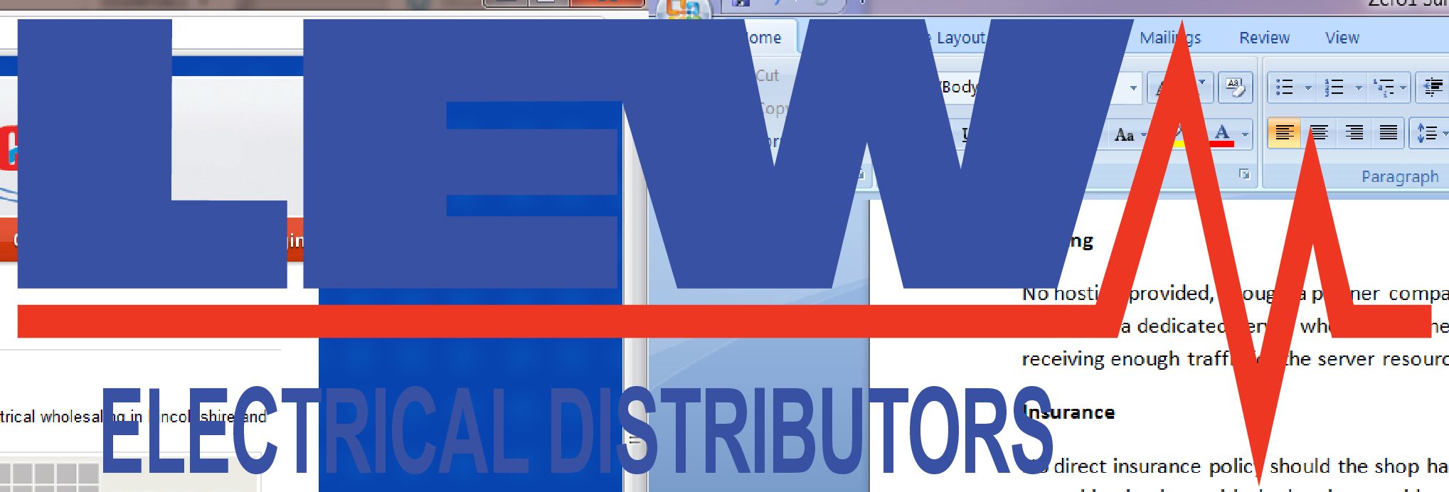 LEW Electrical Distributors, Best Wholesaler Website